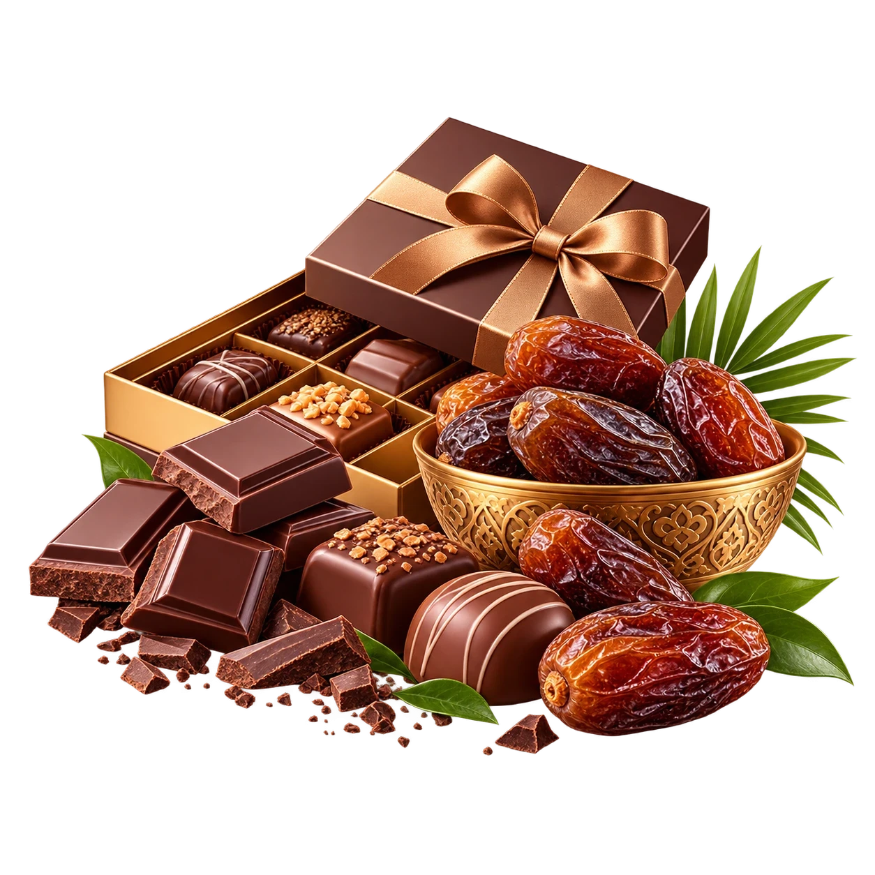 شوكولاتة وتمور